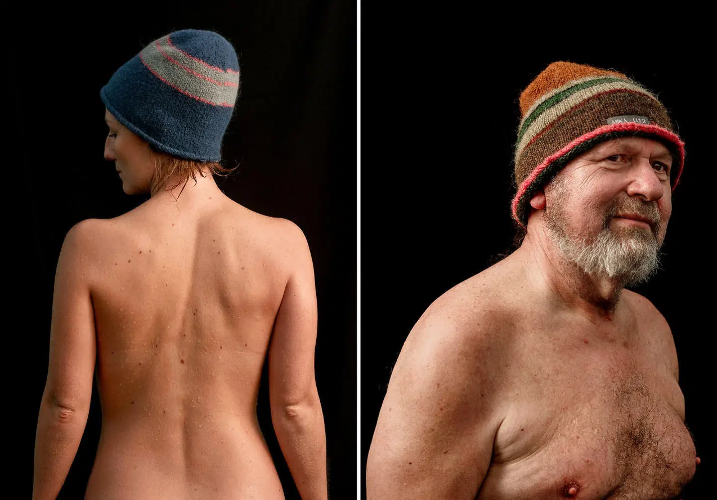 Mie K. Nielsen, 33 år, og Johan Gaunitz, 67 år.