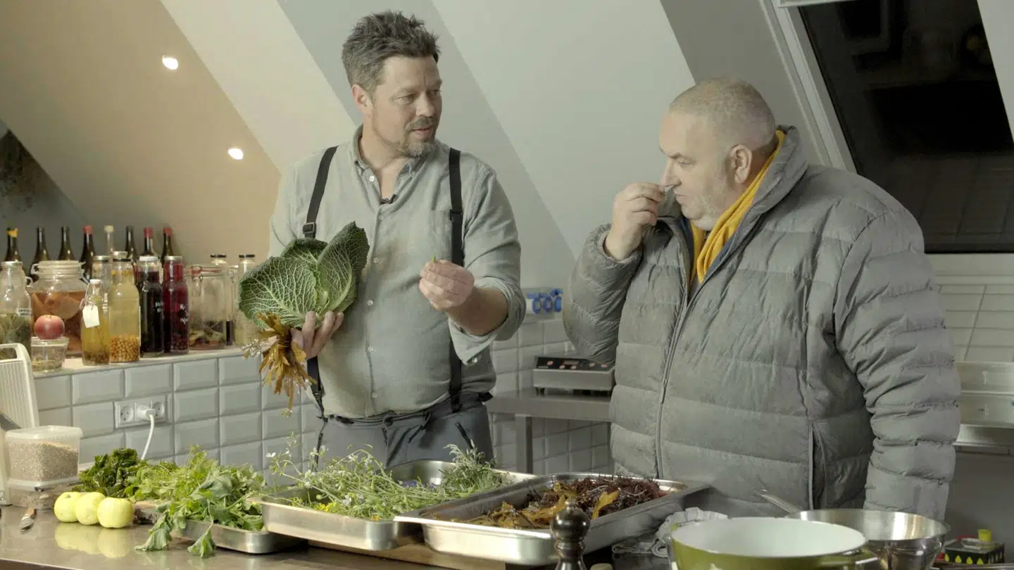 Thomas Laursen og Morten Lindberg tager sig god tid i »Smagen af Danmark«.