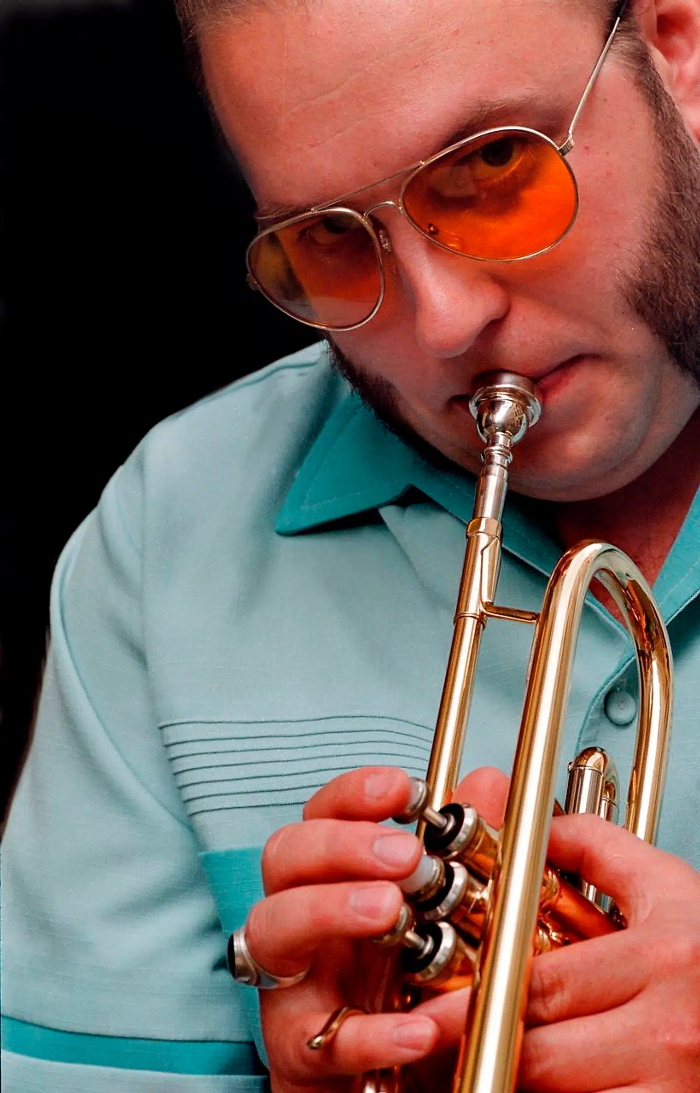 Master Fatman mødte i 1997 sit store idol, Herp Alpert, da han skulle spille i Tivoli d. 2. april.