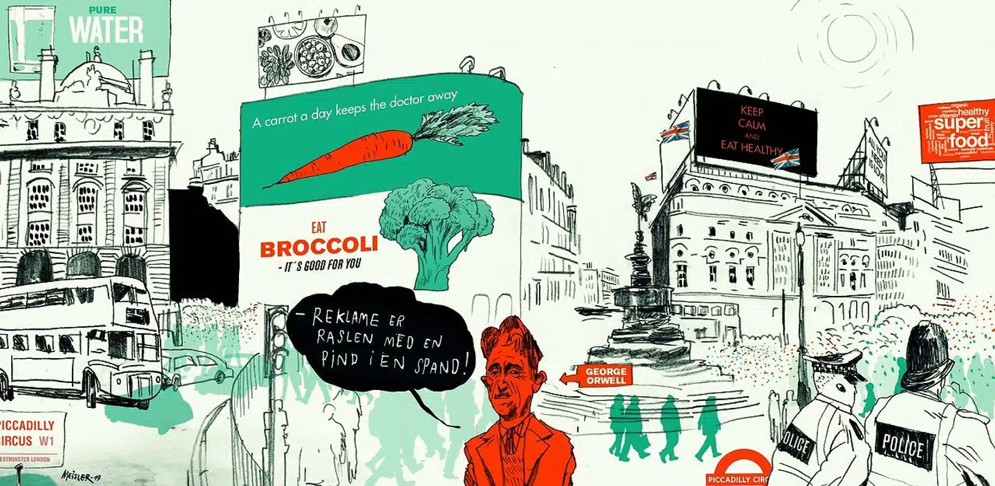 »Reklamer er bare grimme og dumme,« skriver Anders Fogh Jensen