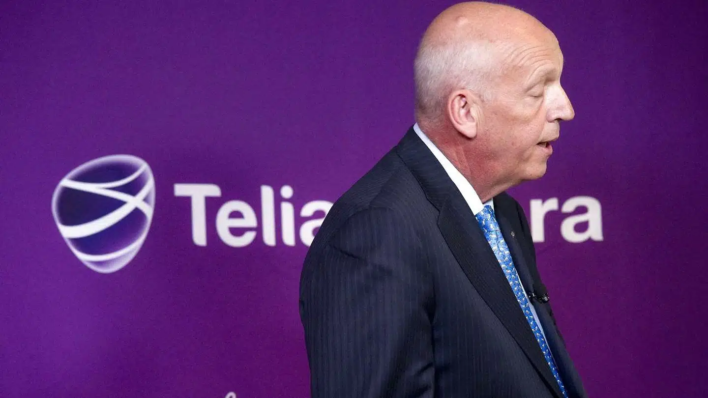 Den svenske anklagemyndighed vil ikke opgive sagen mod tidligere topchef i Telia, Lars Nyberg, og to andre, selv om de blev frifundet for samtlige anklager for en måned siden. Arkivfoto: Fredrik Sandberg, AFP/Ritzau Scanpix