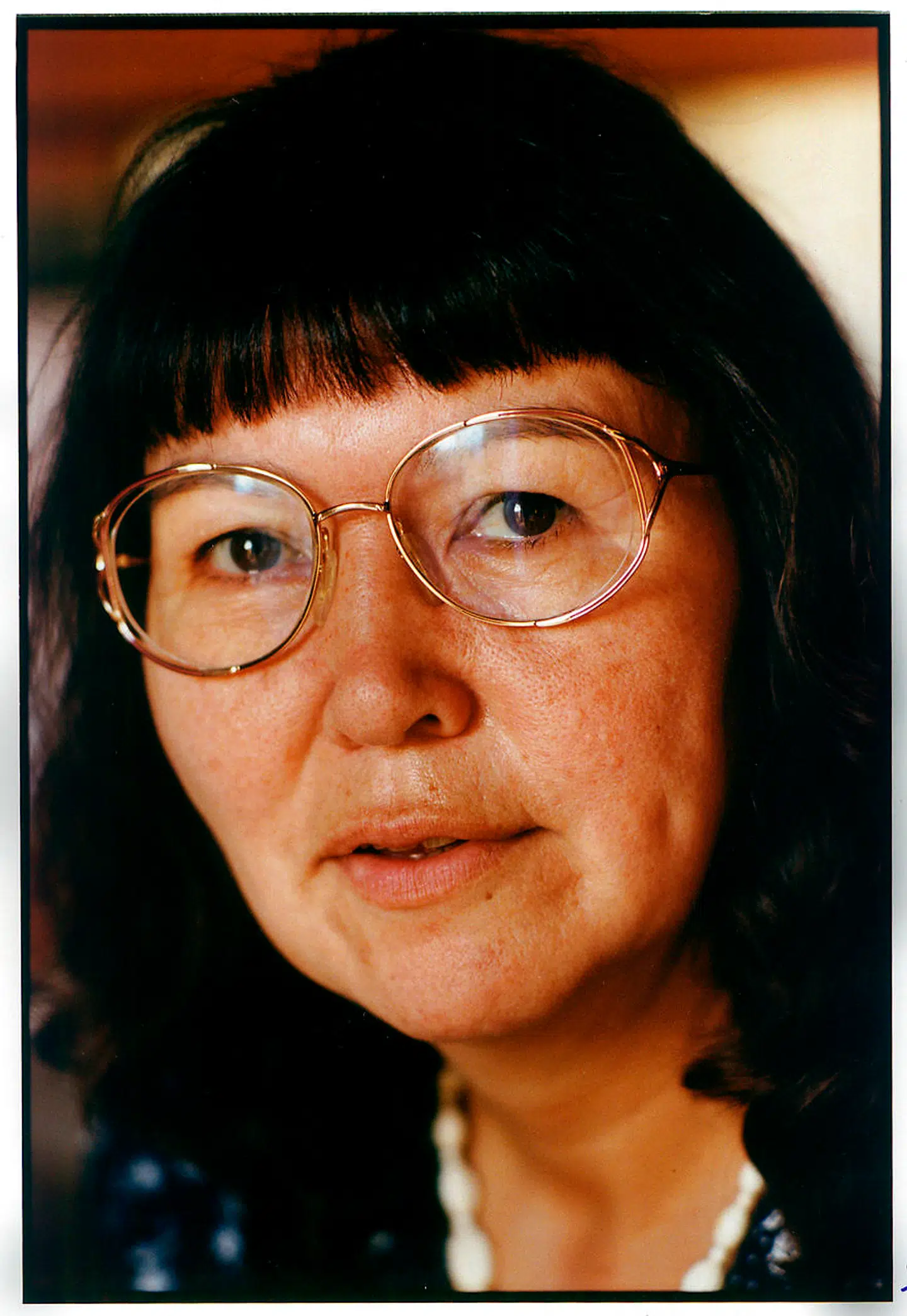 Helene Thiesen fotograferet i 1998 i forbindelse med afdøde Tine Brylds bog »Den bedste mening« om de 22 grønlandske børn, der skulle være med til at fordanske Grønland.