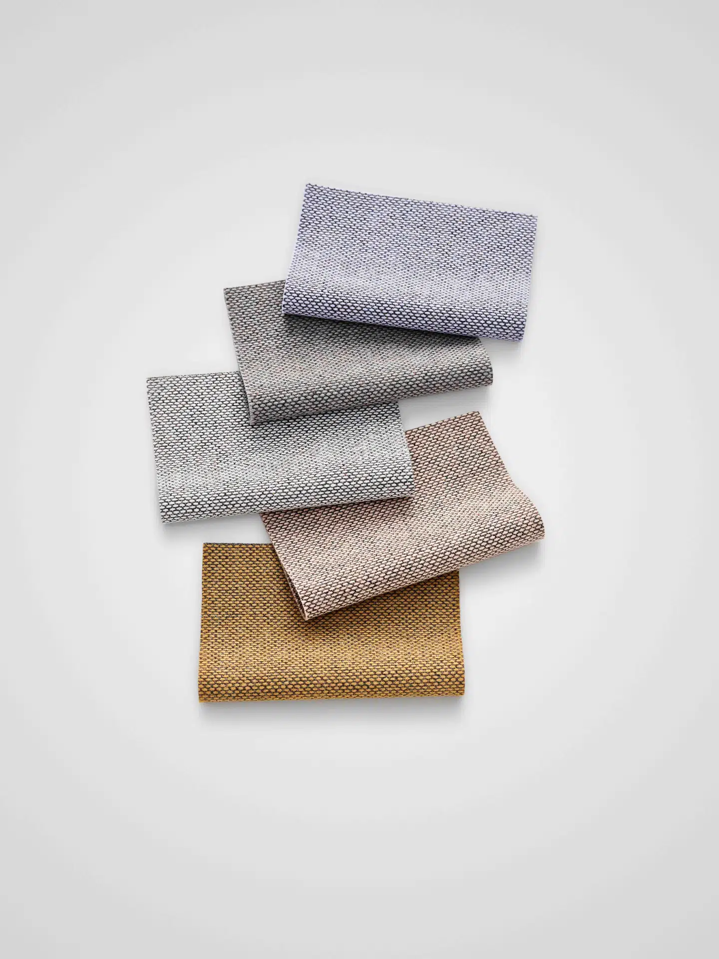 Margrethe Odgaards design og farveforståelse har Kirsten Fribert fulgt i årevis. Tekstilet Re-wool designet for Kvadrat.