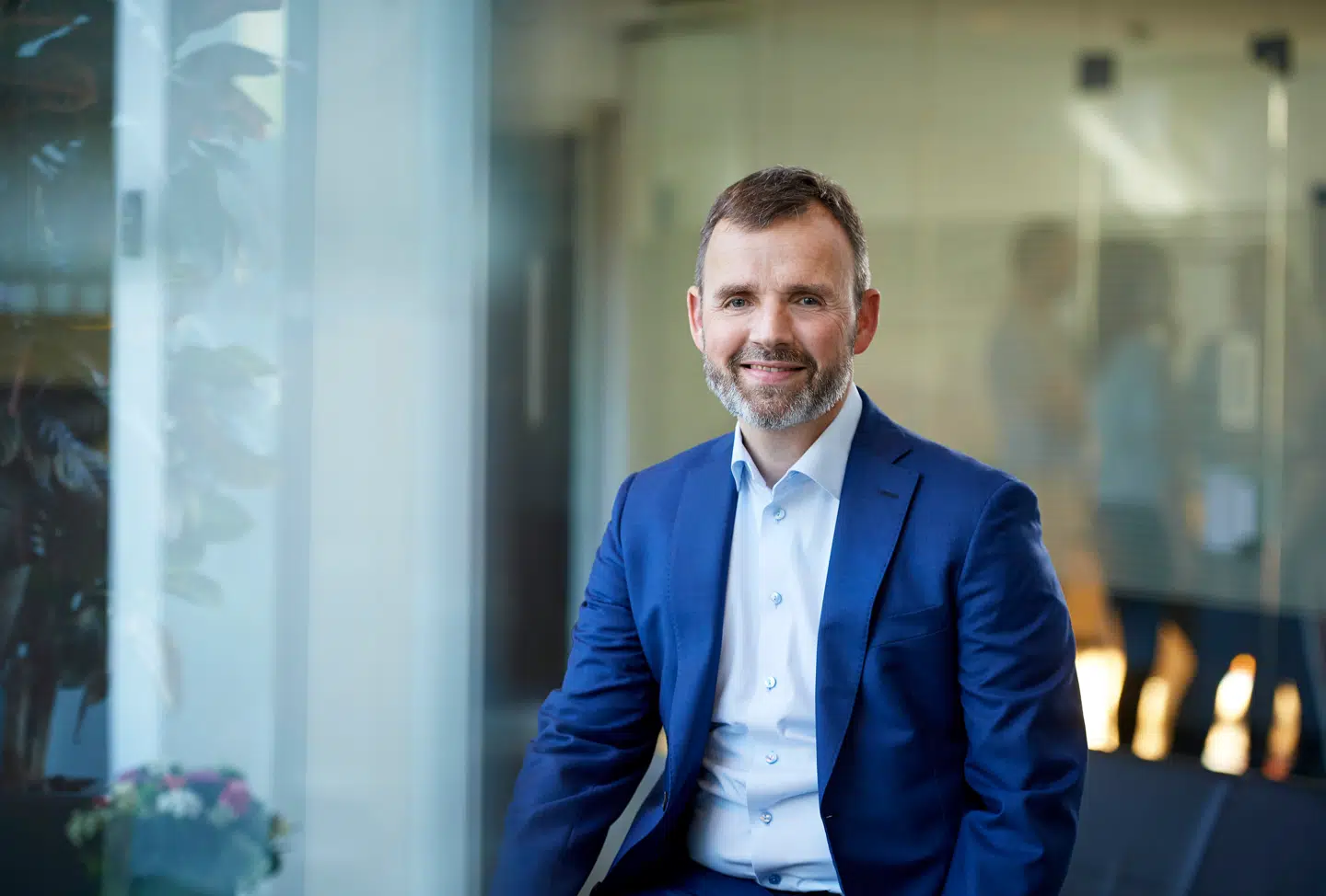 Newsecs adm. direktør Thomas Kempf har både før og efter han kom til ejendomsbranchen oplevet den som lidt støvet. Han vil gerne tilføre mere dynamik, som han kendte det fra facility management-branchen. Foto: Jesper Blæsild for Newsec