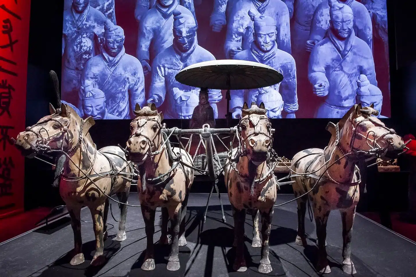 Museer er det kulturtilbud, flest danskere ifølge analysen finder vigtigst. Tæt fulgt af skuespil, biblioteker, musical og revy. Her er det særudstillingen »Den første kejlser - Kinas terrakottahær« på Moesgaaard Museum i 2015.