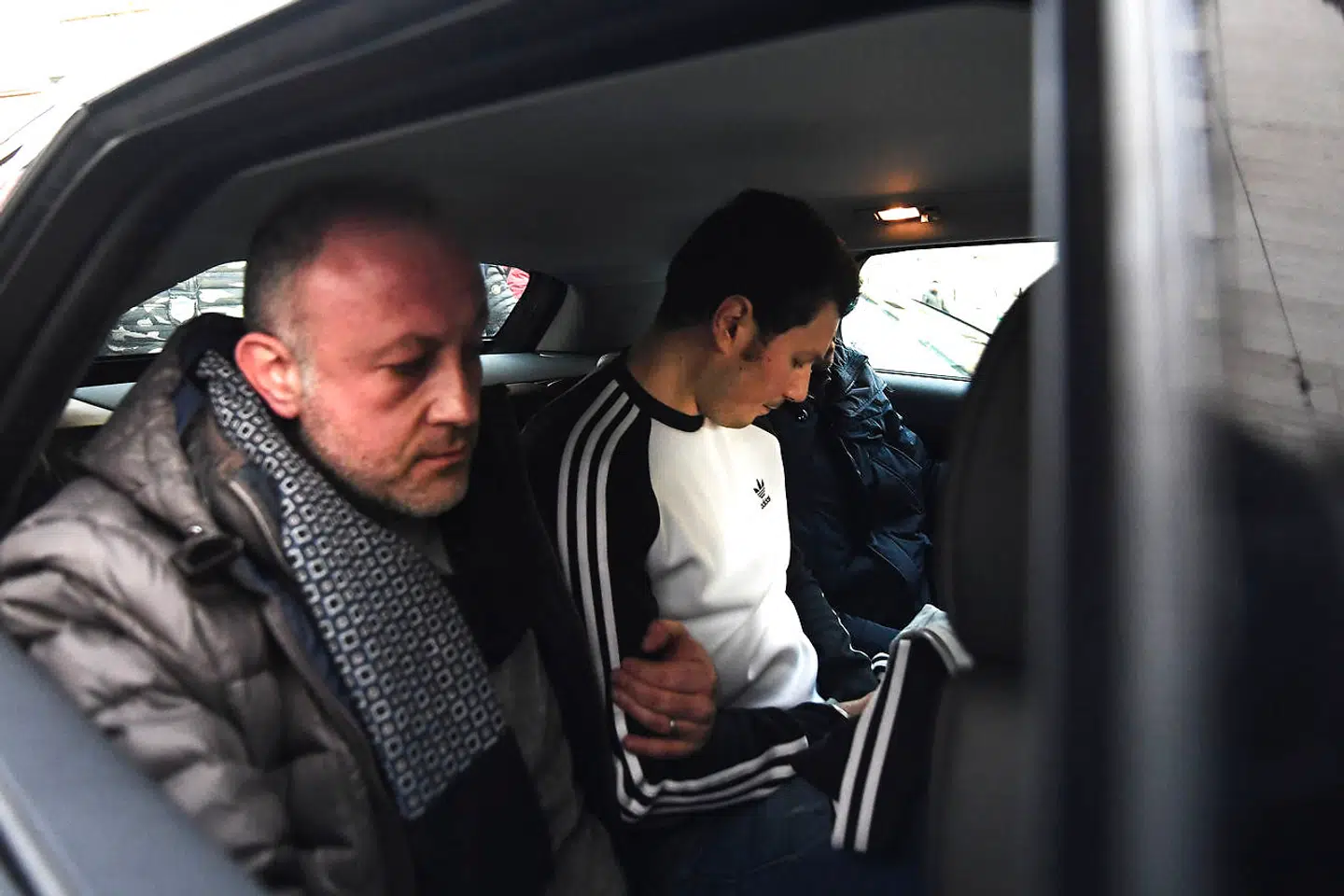 Marco Di Lauro umiddelbart efter arrestationen lørdag. Foto: Salvatore Laporta, Ritzau Scanpix.