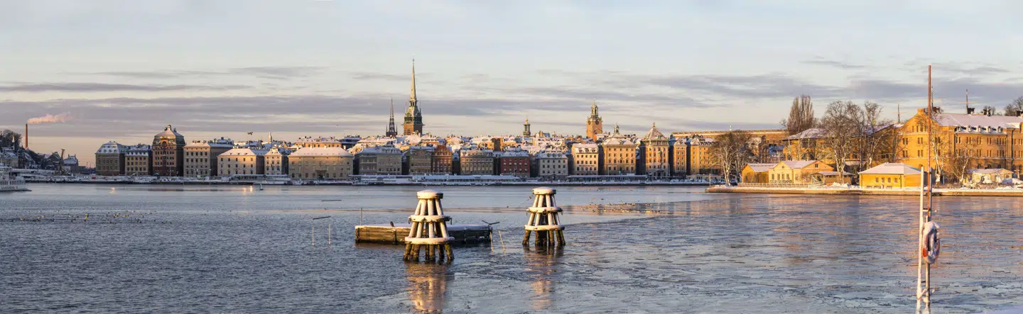 Ligesom København er Stockholm beriget af vand.