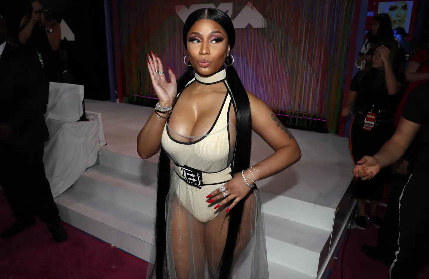 Kun omkring 3500 gæster var ifølge Ekstra Bladet fredag mødt op til rapperens koncert i Royal Arena. Koncertstedet har ellers plads til 16.000 gæster. (Arkivfoto) Carlo Allegri/Reuters