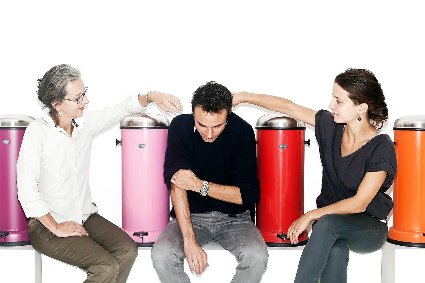 Designvirksomheden Vipp er i den grad en family affair, og er ejet af Jette Egelund og hendes to børn, Kasper og Sofie Egelund.