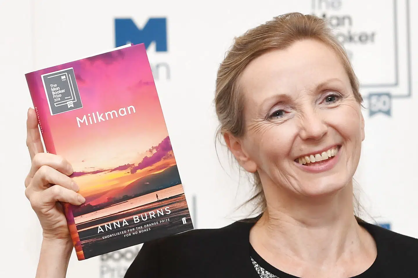 Anne Burns fik Man Booker Prisen i oktober 2018 for romanen »Milkman«.