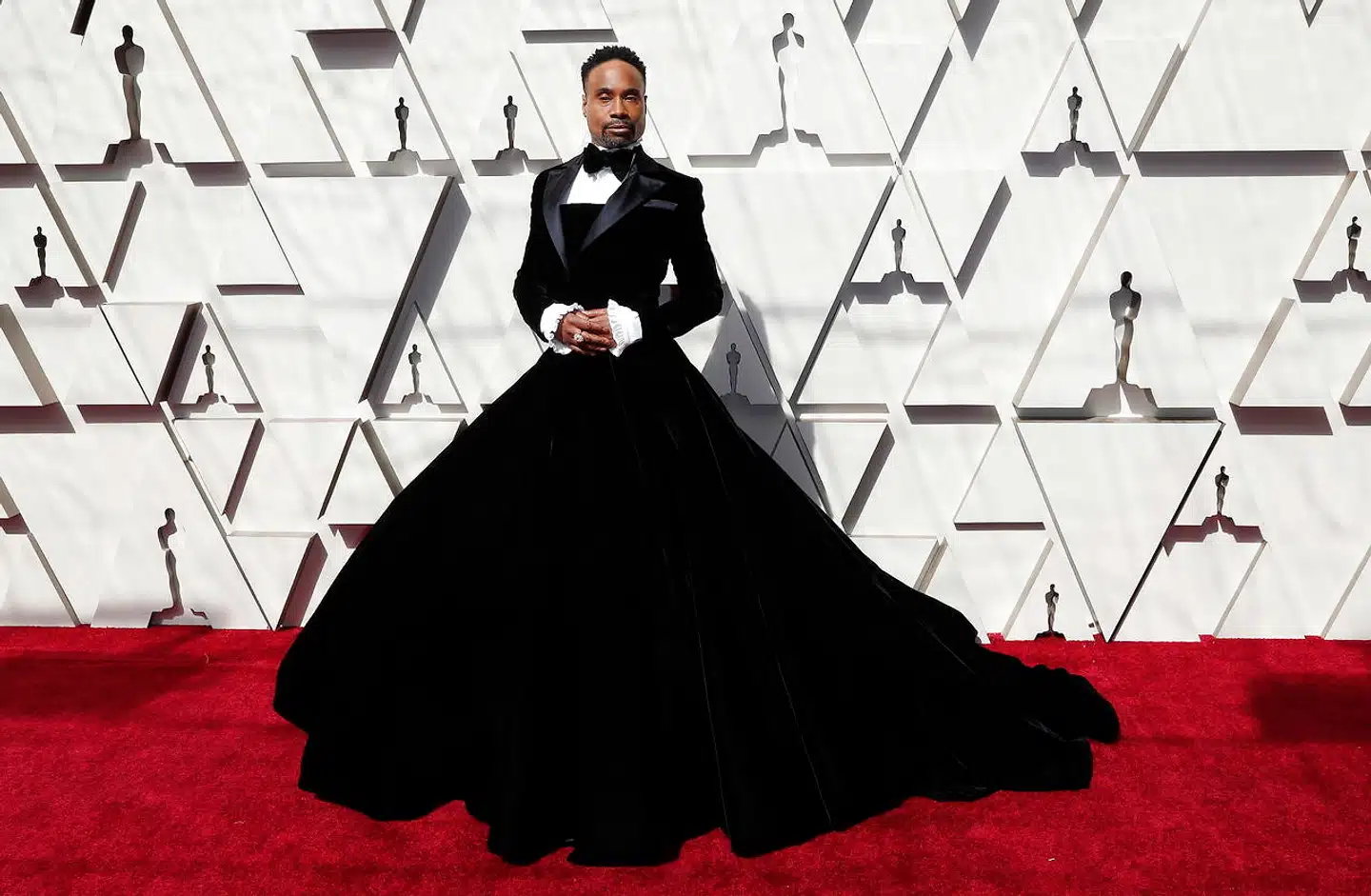 »Pose« skuespiller Billy Porter i sin Tuxedo Gown.
