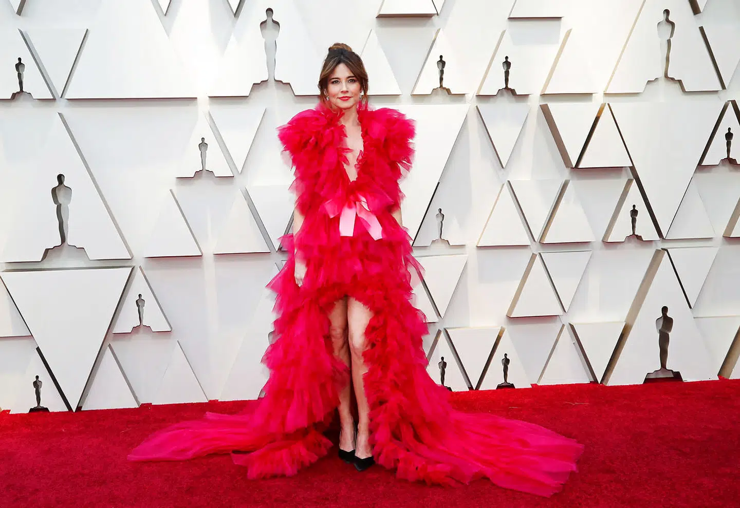 Linda Cardellinis Oscar-kjole var en af aftenens mest omdiskuterede på Twitter.