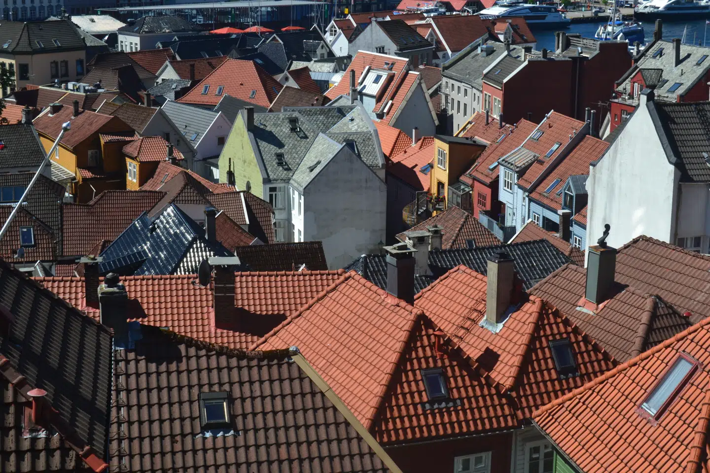 Det gamle snirkede centrum.