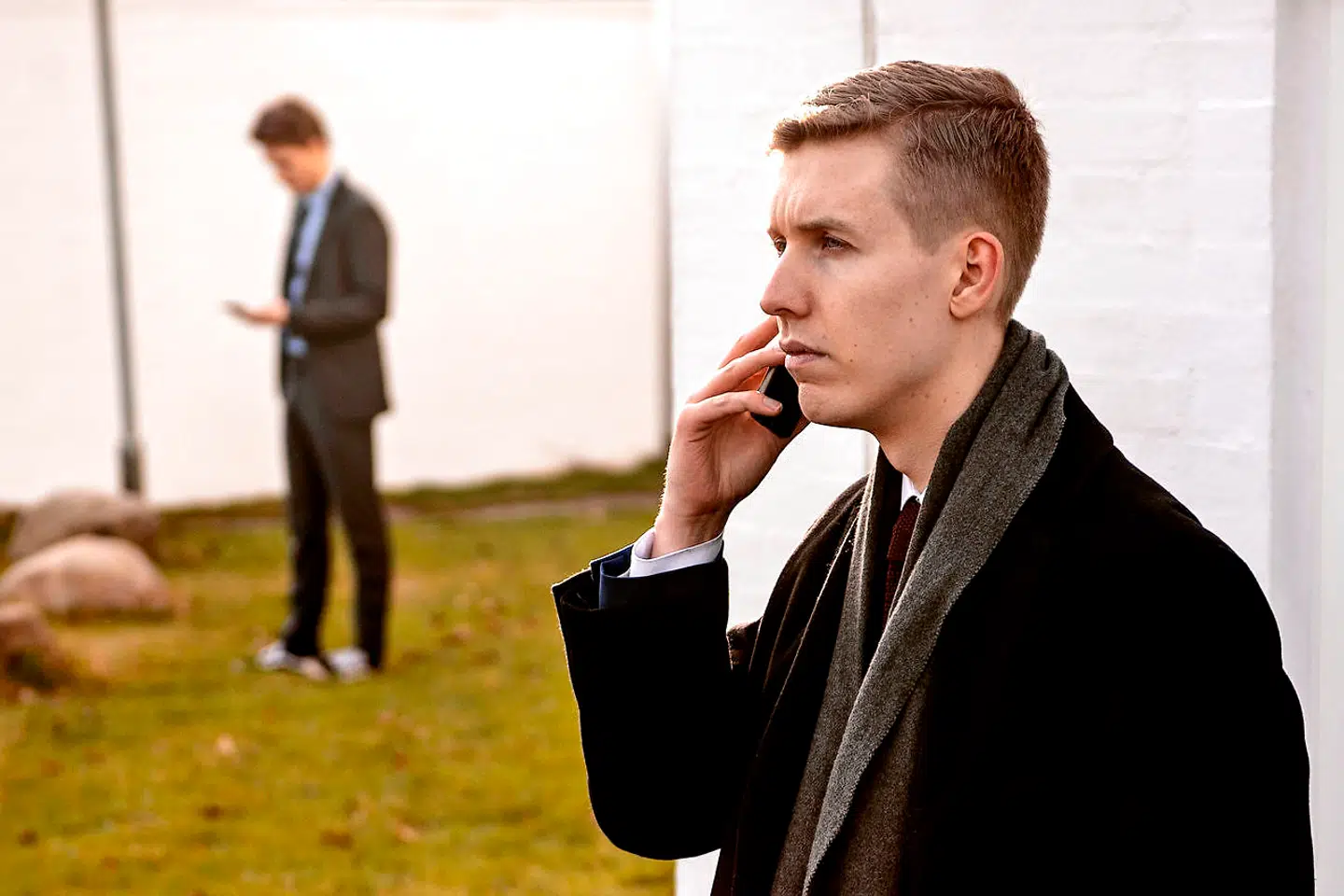 Tidligere formand for Liberal Alliances Ungdom, Rasmus Brygger, ved ungdomspartiets landsmøde på Høje Taastrup Gymnasium lørdag. Syv kvindelige medlemmer af Liberal Alliances Ungdom (LAU) fortæller via Rasmus Brygger i anonyme vidnesbyrd om voldtægt, seksuelle krænkelser og tilnærmelser begået af mandlige medlemmer af ungdomspartiet. (Foto: Nils Meilvang/Ritzau Scanpix)