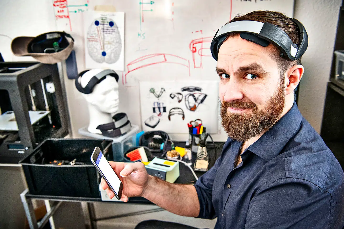 Balder Onarheim er CEO og medstifter af den københavns opstartsvirksomhed Platoscience. Han har sammen med en partner udviklet et device til neurostimulering. Ved at tage det på hovedet, kan man stimulere hjernens koncentrationsevne, evne til kreativ tækning og andre kognitive funktioner.