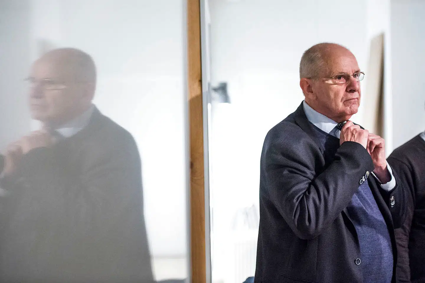 Jørgen Ejbøl anno 2016 til møde i Publicistklubben, som i øvrigt tildelte ham Publicistprisen 2013. Foto: Ólafur Steinar Gestsson/Ritzau Scanpix