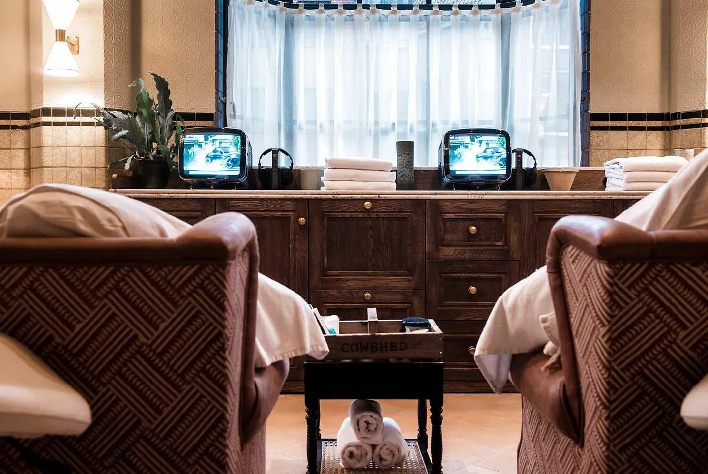 Spa-afdelingen på Soho-house.