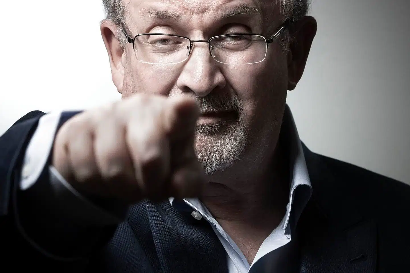 Salman Rushdie, fotograferet 2018: Foto: Joel Saget/ AFP.