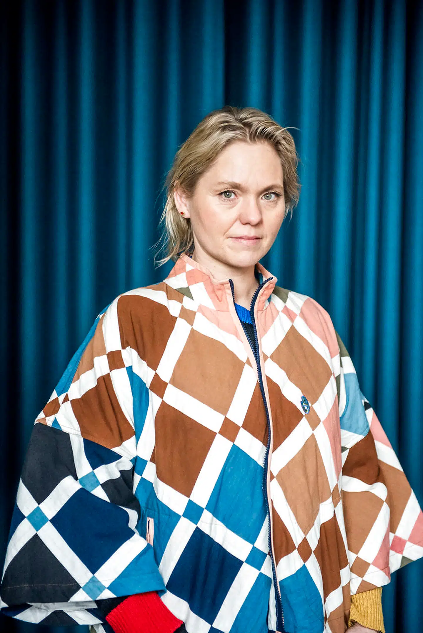 Cathrine Raben Davidsen har mange flyvske tanker og kreative indskydelser. Derfor skal der altid være ro og orden i hendes studie.