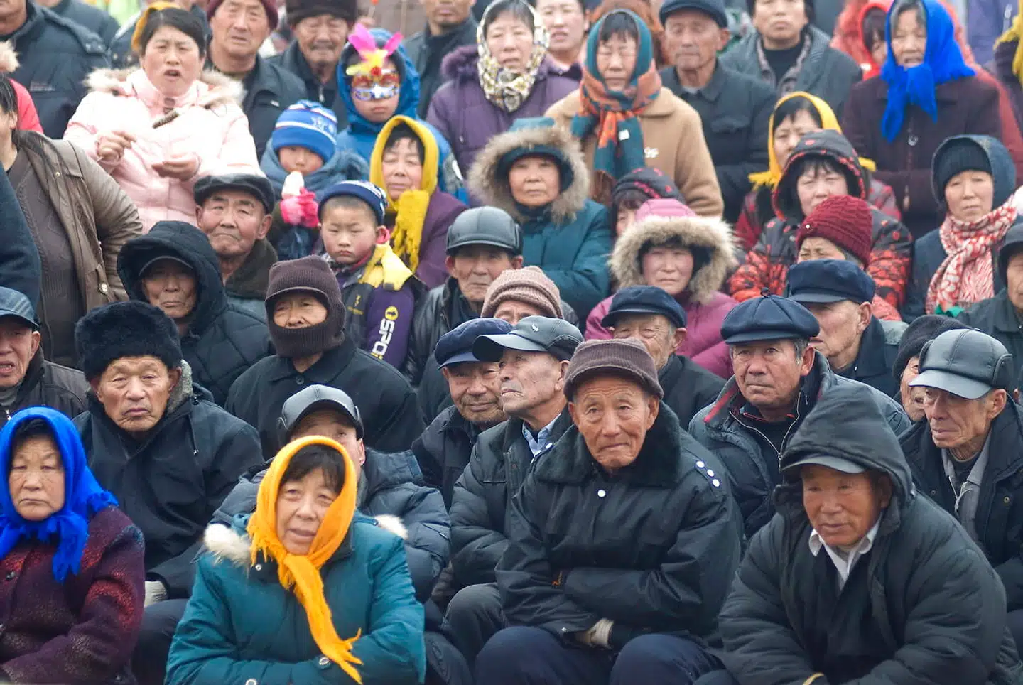 Verdens aldrende befolkning er tydelig i Kina som følge af etbarnspolitikken.