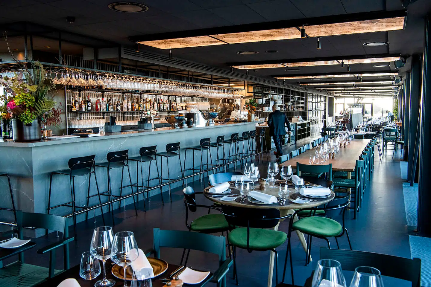 Tramonto, der ligger på taget af Hotel Ottilia i Carlsberg Byen, har slået sig på det italienske køkken.