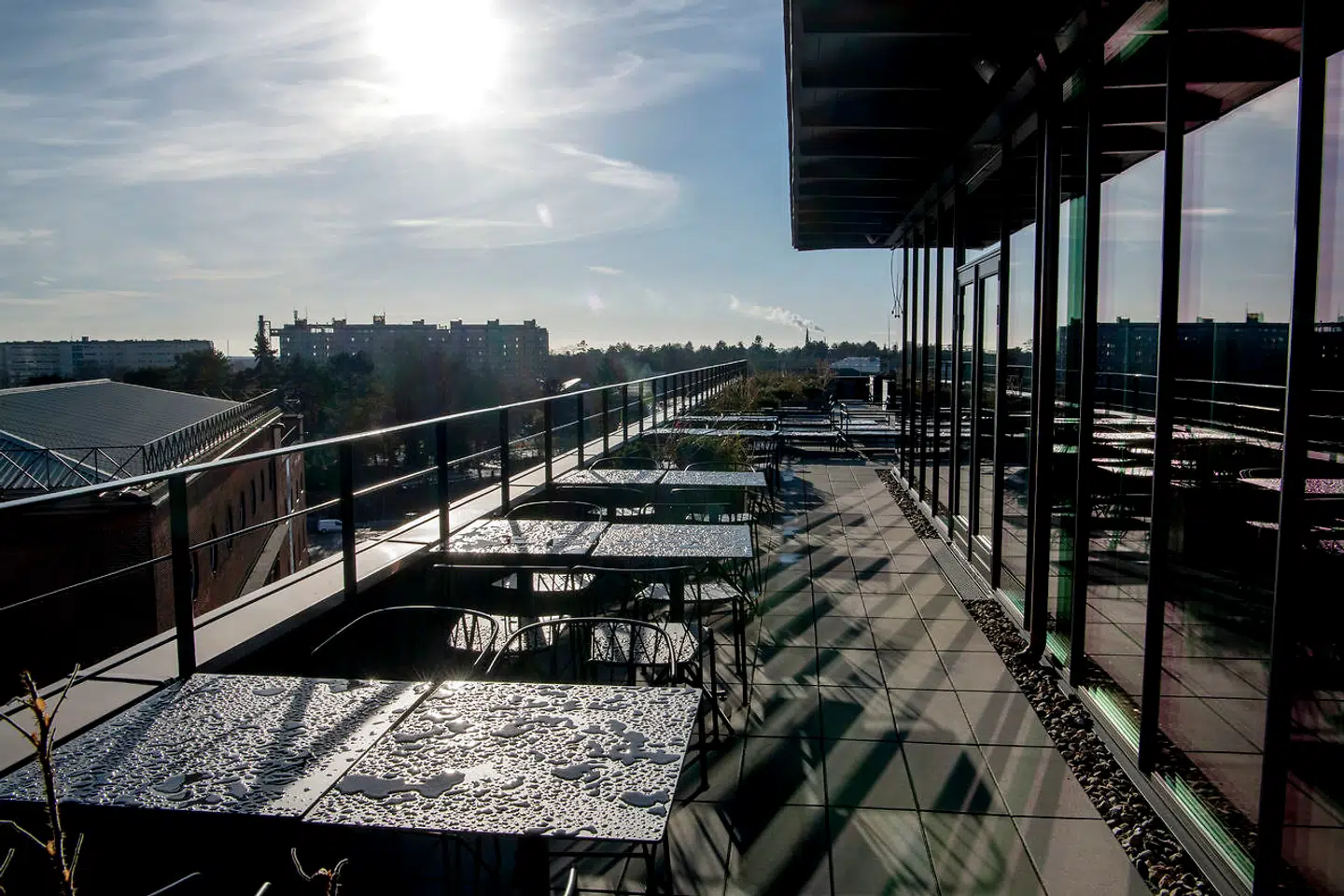 Tagterrassen ved Tramonto bliver uden tvivl et hit til foråret.