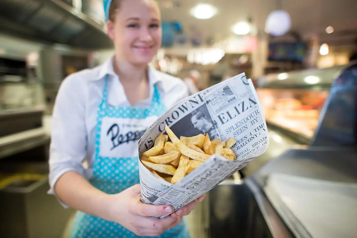 De britiske pomfritter fra høsten i 2018 er blevet 3 centimeter kortere end vanligt. Forskere mener, det skyldes klimaforandringerne.