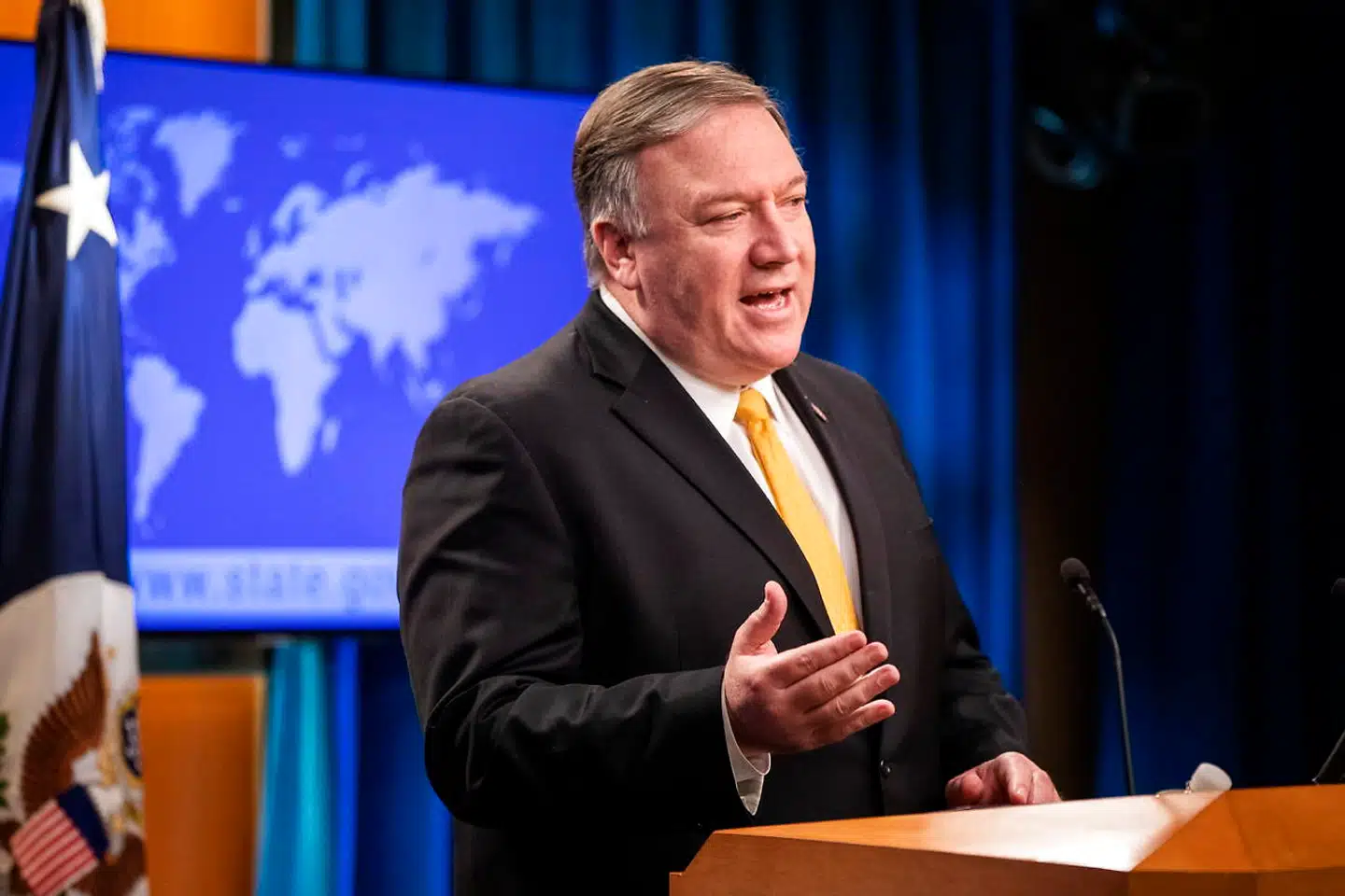 Foto af USA's udenrigsminister, Mike Pompeo.