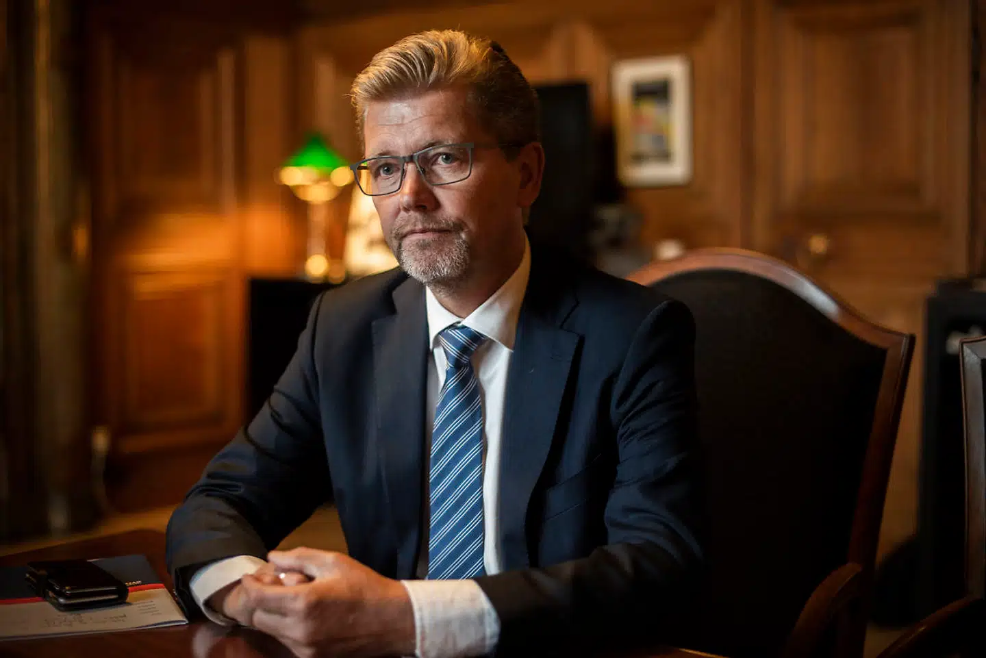 Københavns overborgmester, Frank Jensen (S), vil gerne bryde kommunens samarbejde med Danske Bank, men EU-regler vanskeliggør udelukkelsen af banken i eksempelvis udbuddet af kommunens fire mia. kr. store kassekredit. Arkivfoto: Maria Albrechtsen Mortensen