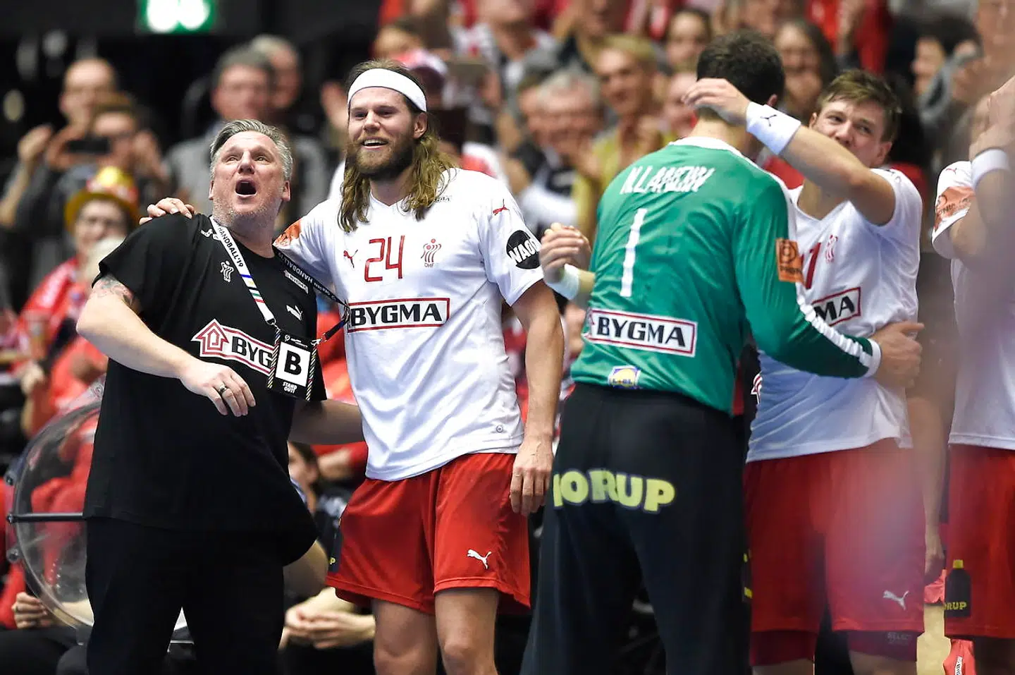 Finale mellem Danmark-Norge i Boxen, Herning, søndag den 27 januar 2019.. (Foto: Liselotte Sabroe/Ritzau Scanpix)