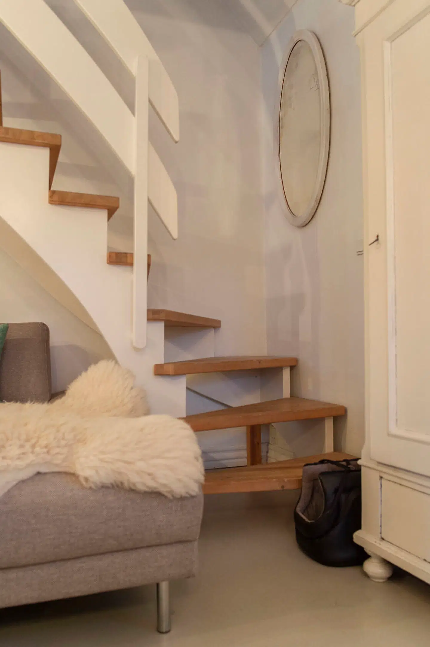 For Anette Worck var husets utraditionelle indretning et stort plus.