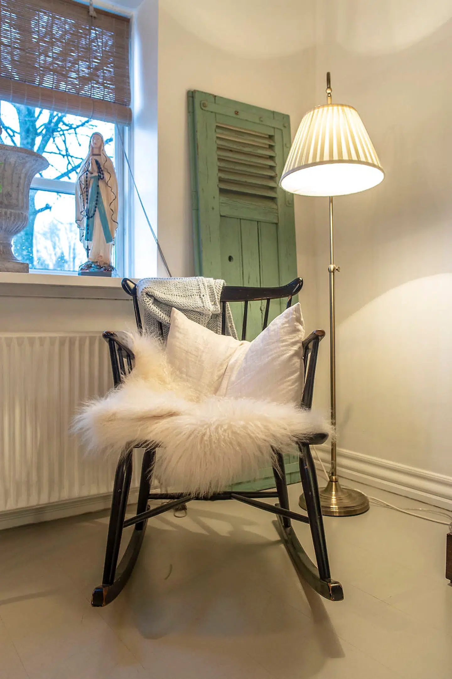 Det nye hus var nemt at gøre hjemligt og hyggeligt.