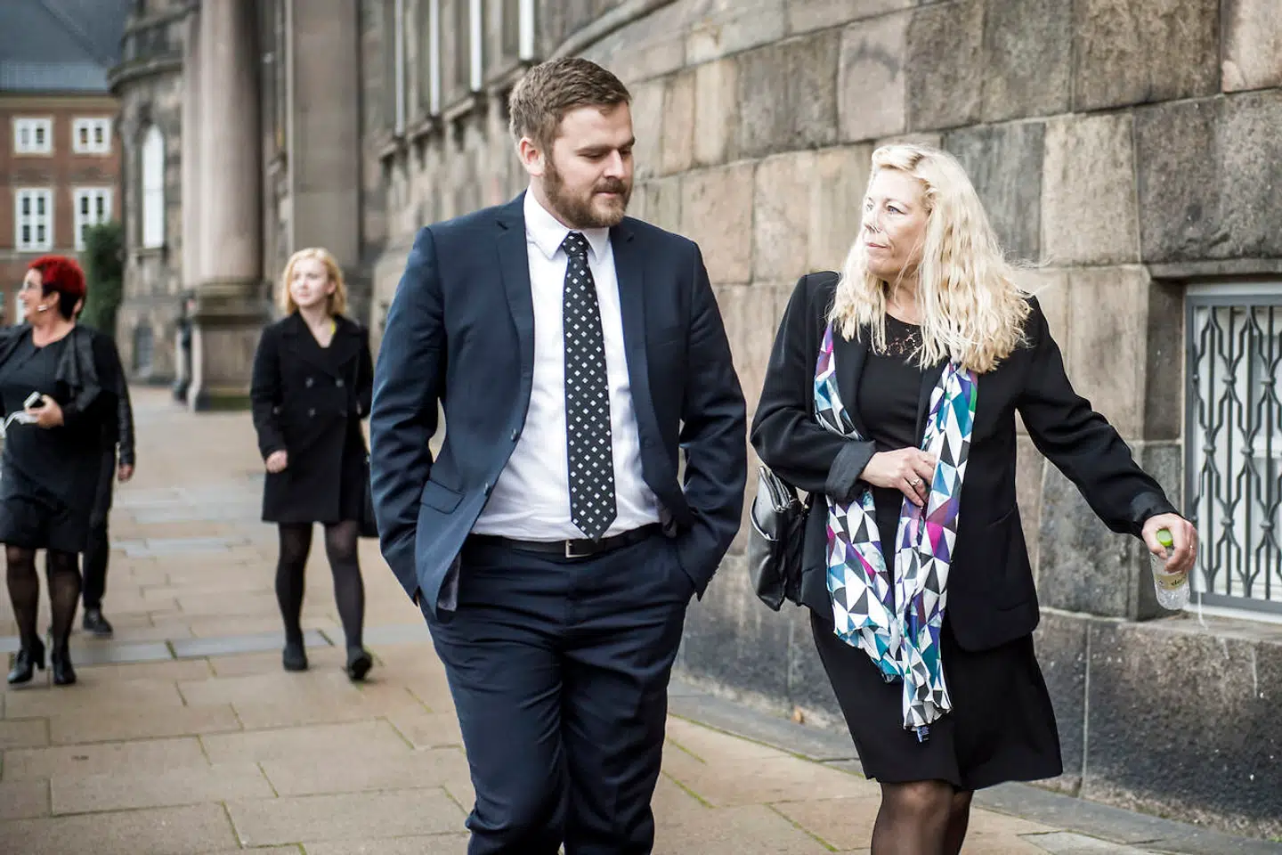 Arkiv. Jeppe Jakobsen og Lise Bech fra Dansk Folkeparti.