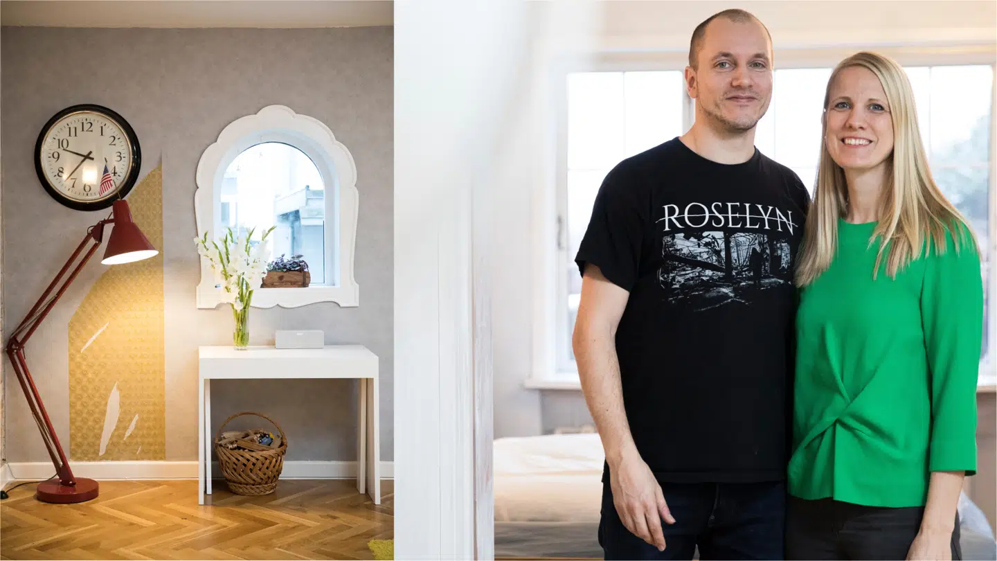 Morten og Maria Storgaard har skabt et liv på få kvadratmeter med smarte løsninger – vi besøger familien i Århus og ser, hvordan liv og hverdag bliver lettere med mindre.Fotograferet i Aarhus, tirsdag den 22. januar 2019.