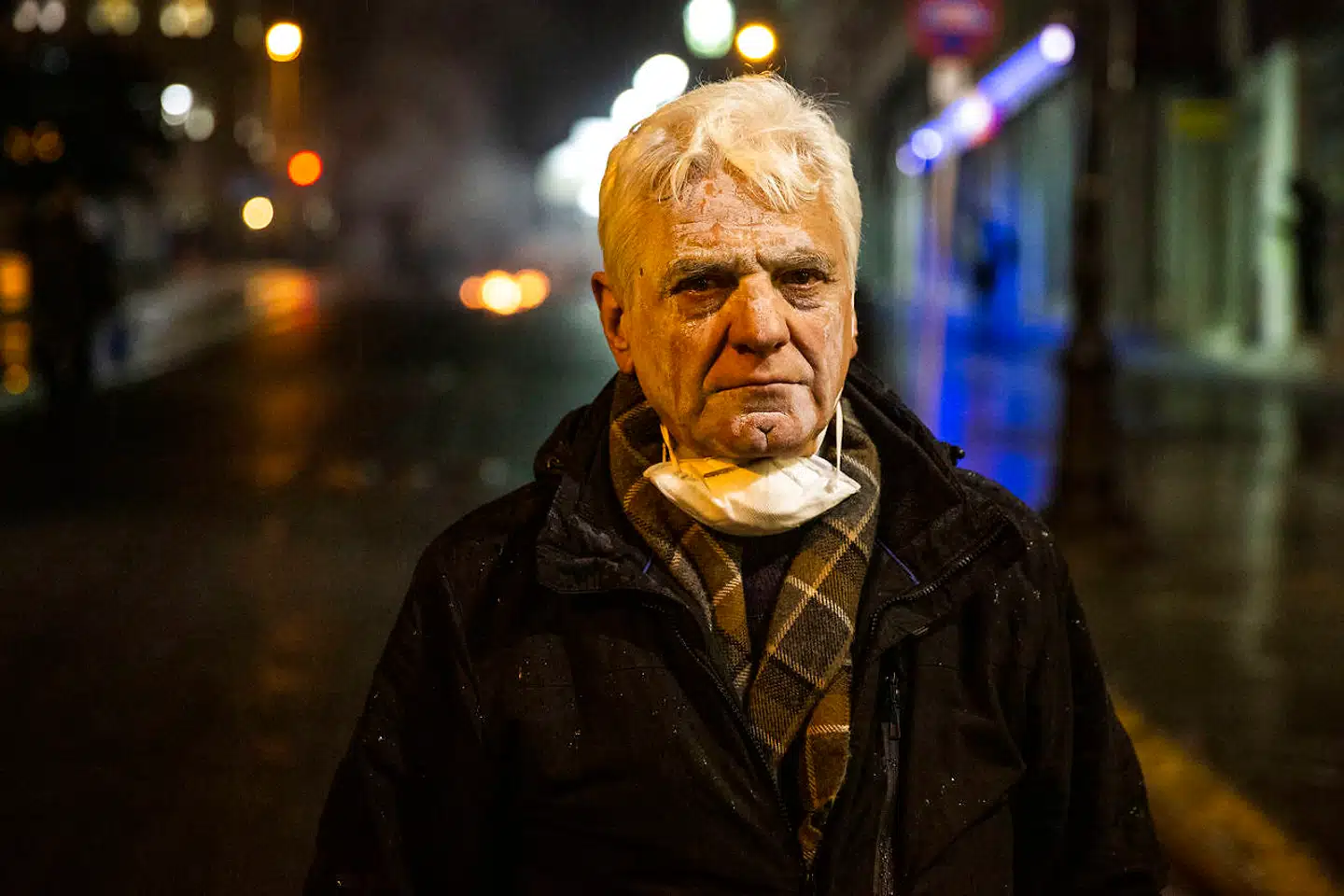 68-årige Dogas Minas, tidligere generaldirektør for Grækenlands Statistikservice, var torsdag aften på gaden til demonstrationer mod regeringens forslag om at lade det, vi i dag kender som Makedonien, få navnet Nordmakedonien.