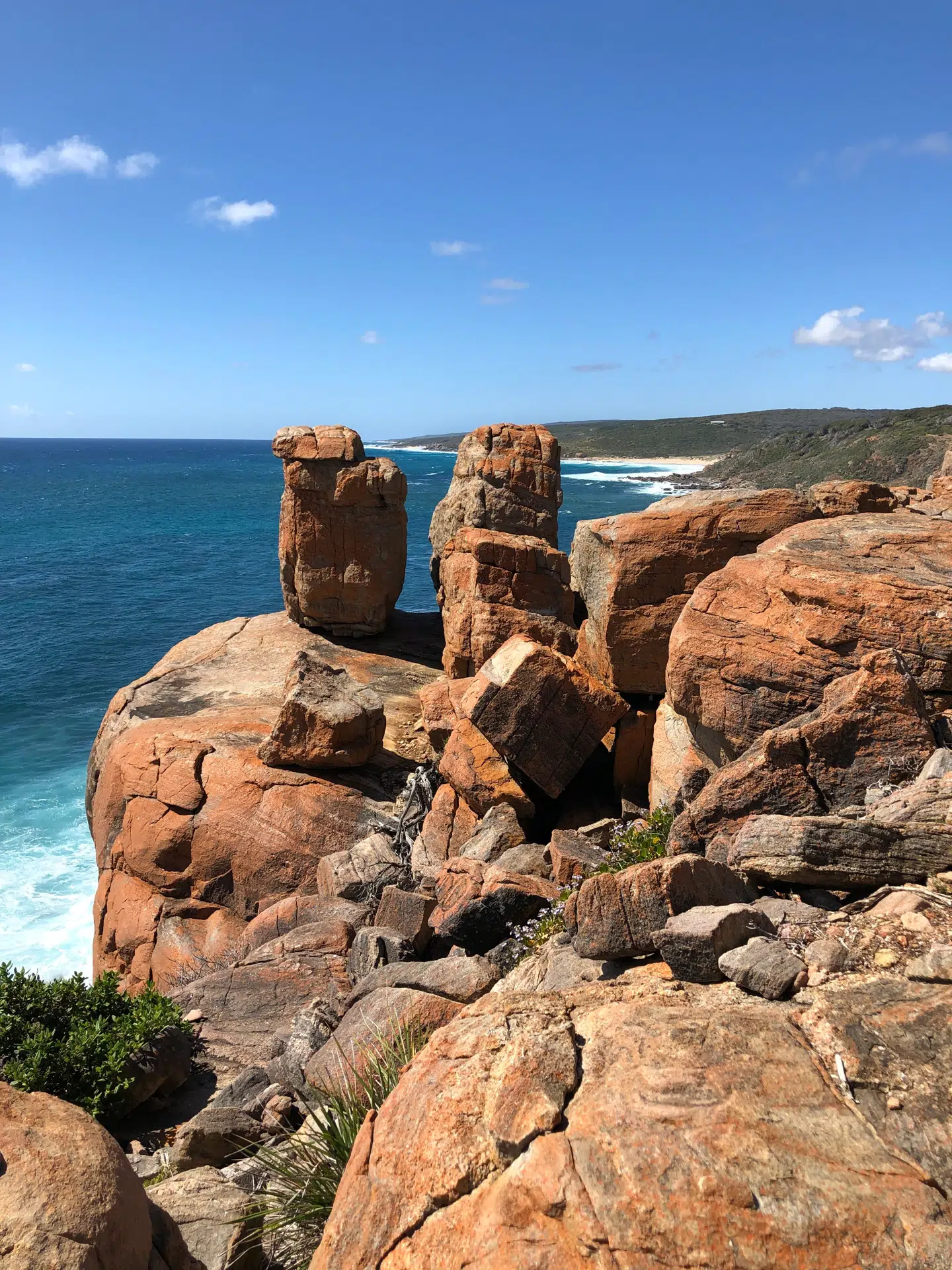 Udsigten er værd at køre for ved Wilyabrup Sea Cliffs.
