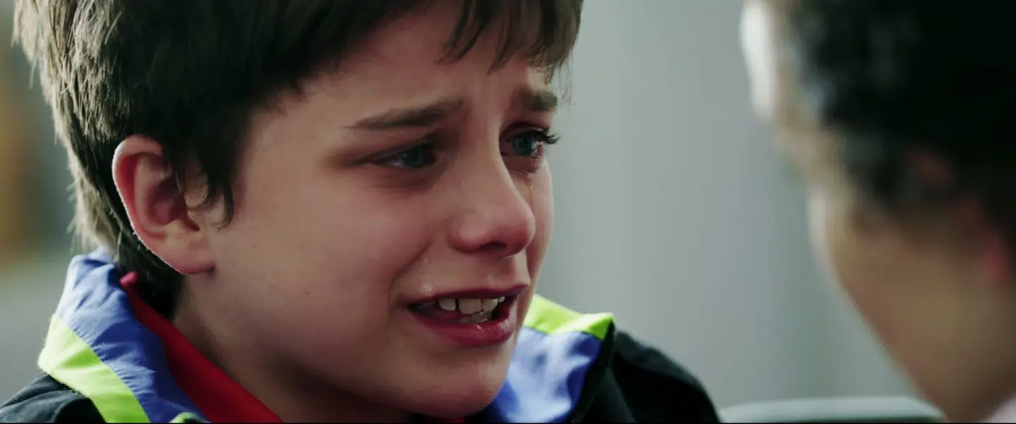 I filmen portrætteres de to tiårige drenge angiveligt ikke som modbydelige monstre, men som to børn, der ved, at de har handlet utilgiveligt.