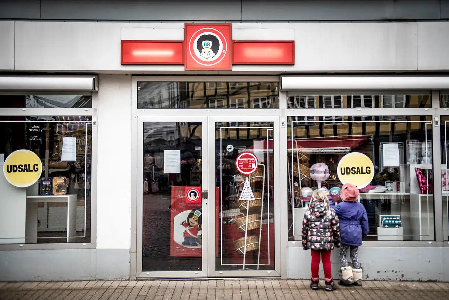 Arkiv. Lukket Fætter BR-butik i Svendborg, lørdag den 29. december 2018.