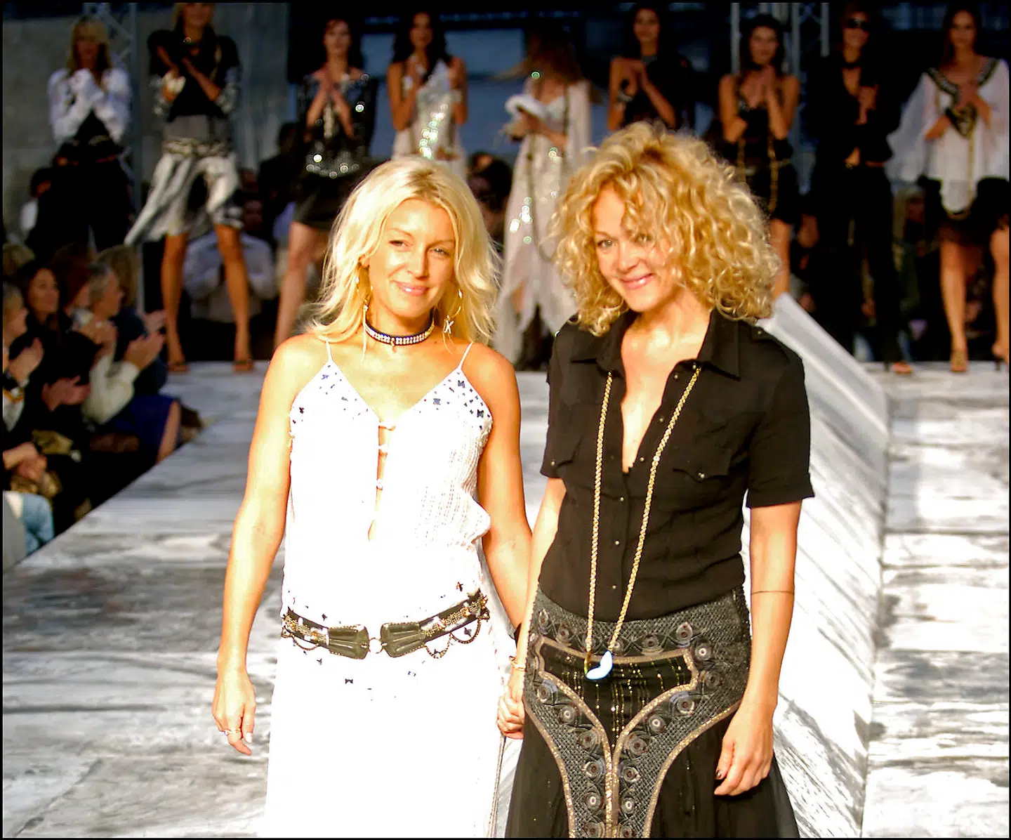 Efter 15 års partnerskab om mærket Munthe plus Simonsen og op- og nedture gik Karen Simonsen (tv) og Naja Munthe i 2009 hver sin vej