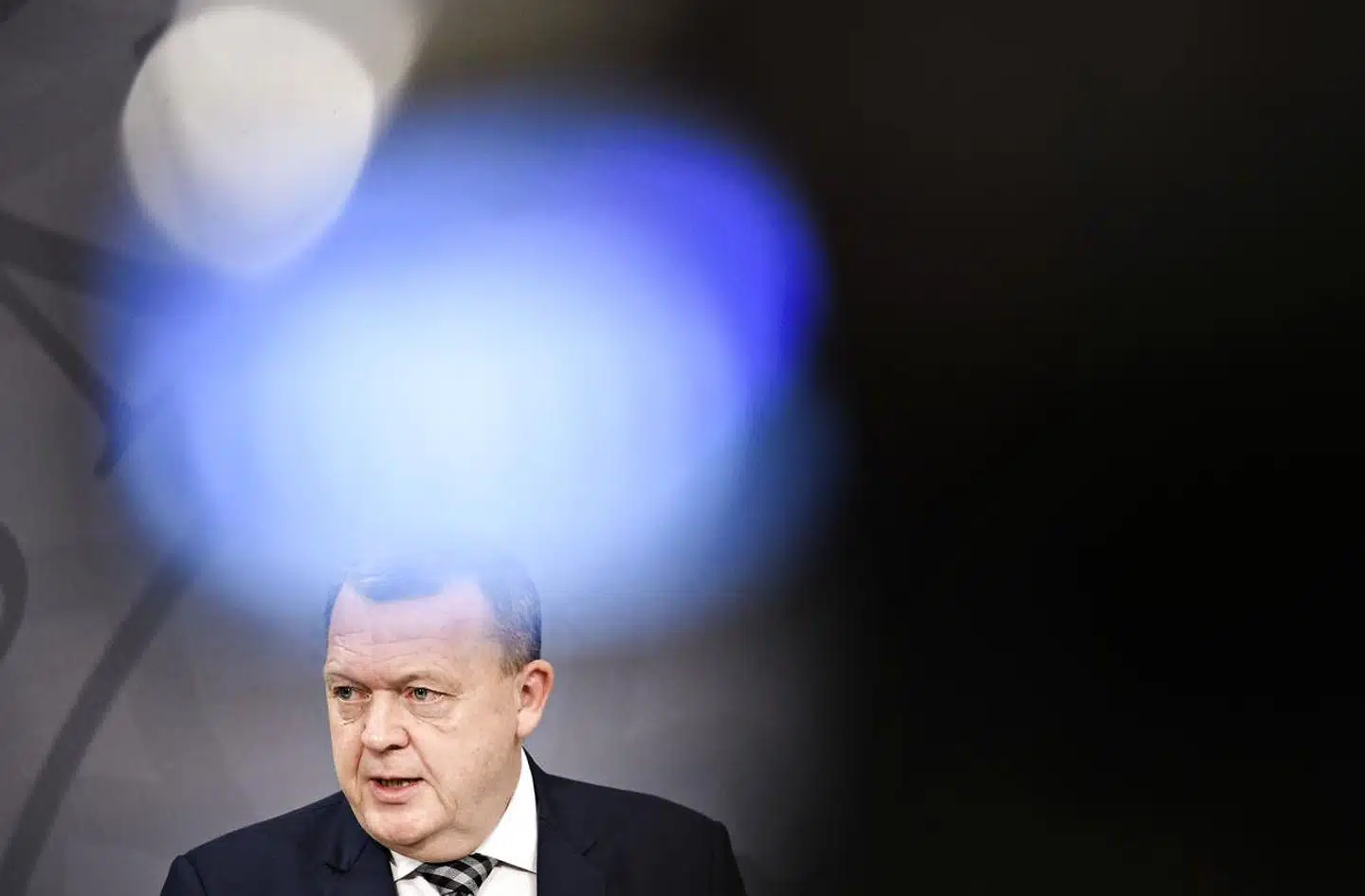 Statsminister Lars Løkke Rasmussen (V), da Regeringen præsenterede et udspil til en sundhedsreform. Foto: Philip Davali/Ritzau Scanpix