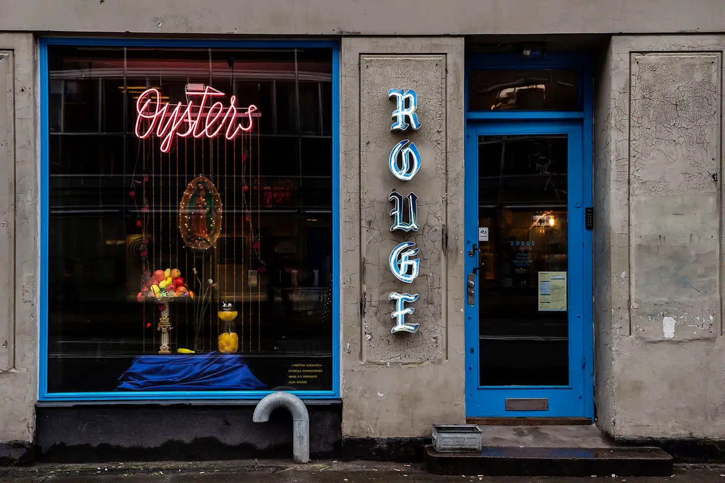 Rouge Oysters, østersbar. Gammel Kongevej 43.