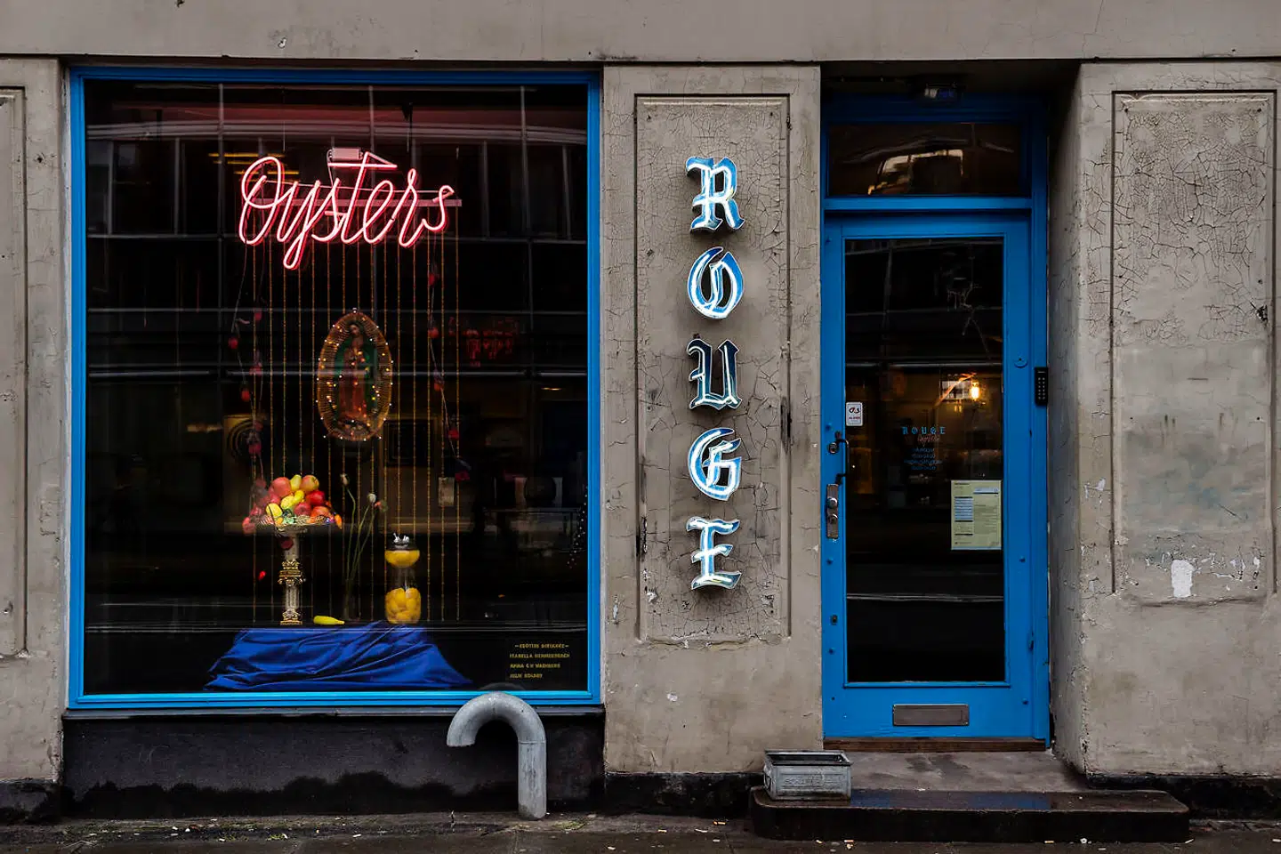 Rouge Oysters, østersbar. Gammel Kongevej 43.
