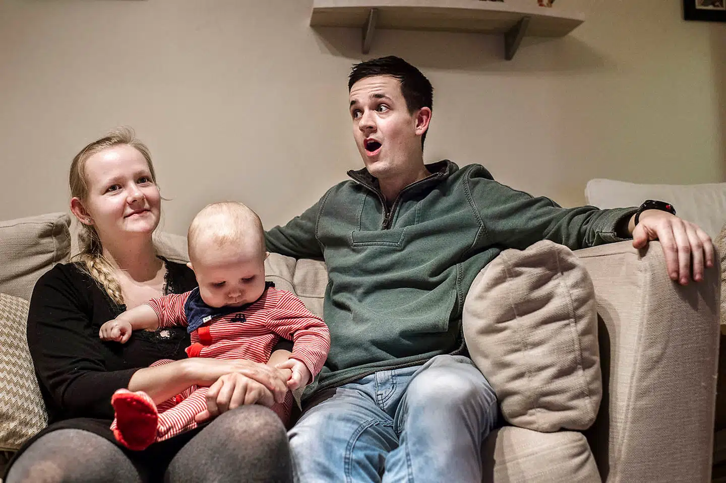 Elliott Jack Parsons var ikke overrasket over resultatet, men omfanget af Theresa Mays nederlag kom bag på ham, da han fulgte afstemningen om Theresa Mays Brexit-aftale med EU sammen med sin kæreste danske Louise Damgaard Nielsen og deres søn Otto på ti måneder.