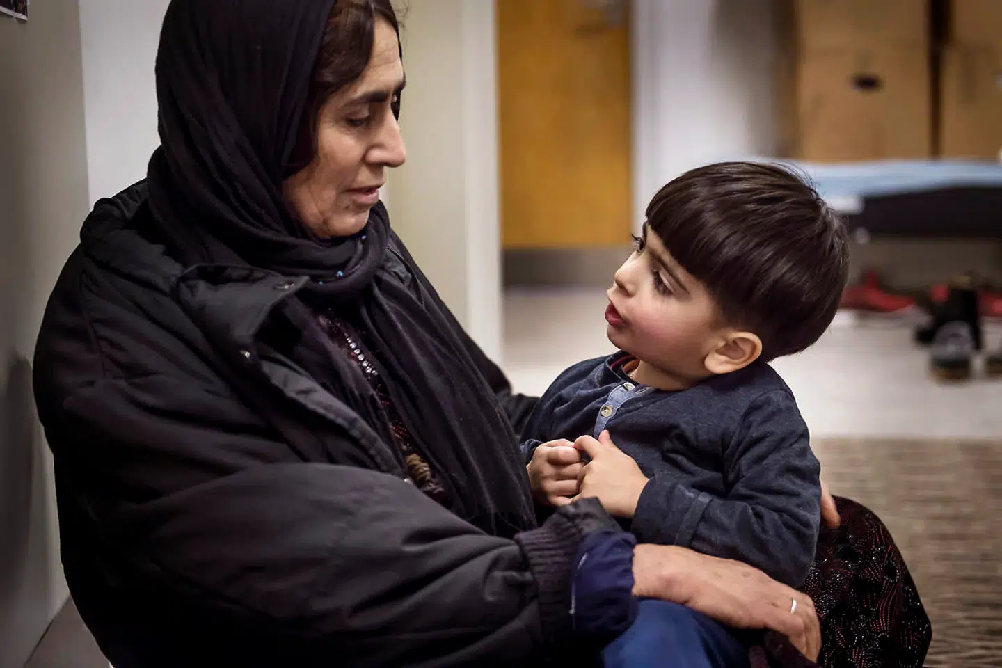 Joachim B. Olsen (LA) og Mads Fuglede (V) besøger Udrejsecenter Sjælsmark