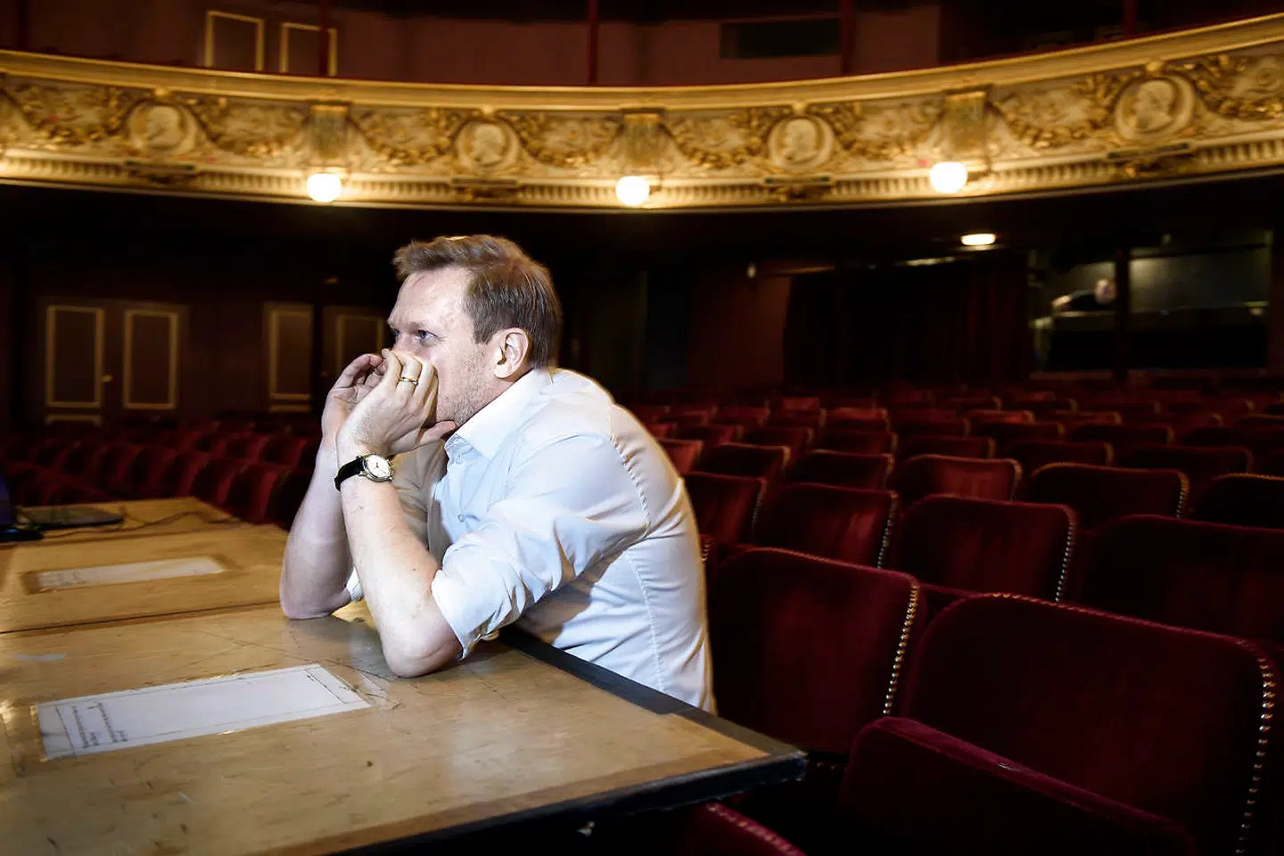 Kasper Holten har selv instrueret »Amadeus« med Søren Sætter-Lassen i hovedrollen. Stykket har premiere 18. januar.