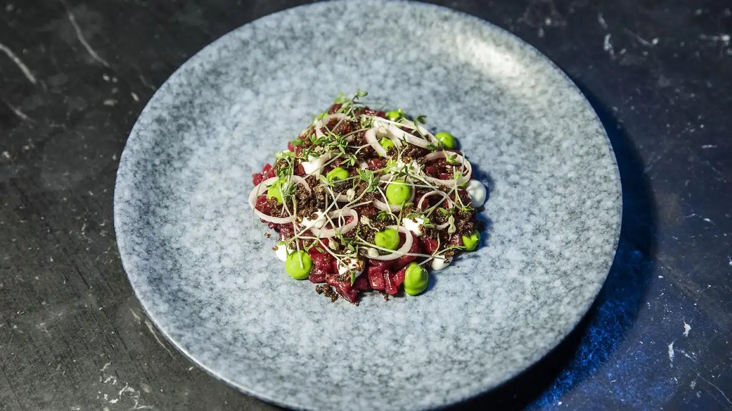 Tataren på Noi var mesterlig, ikke mindst fordi det velsmagende kød fik lov til at træde i karakter.