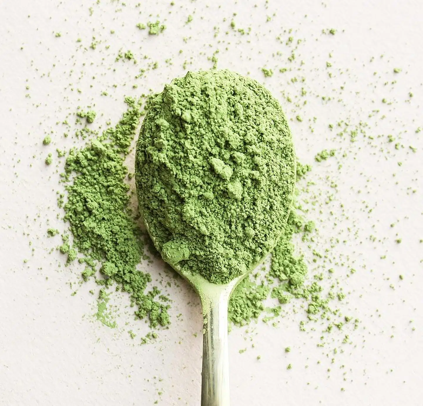 Ifølge DTU-forskerne minder proteinpulver fra græs en del om det grønne japanske tepulver matcha.