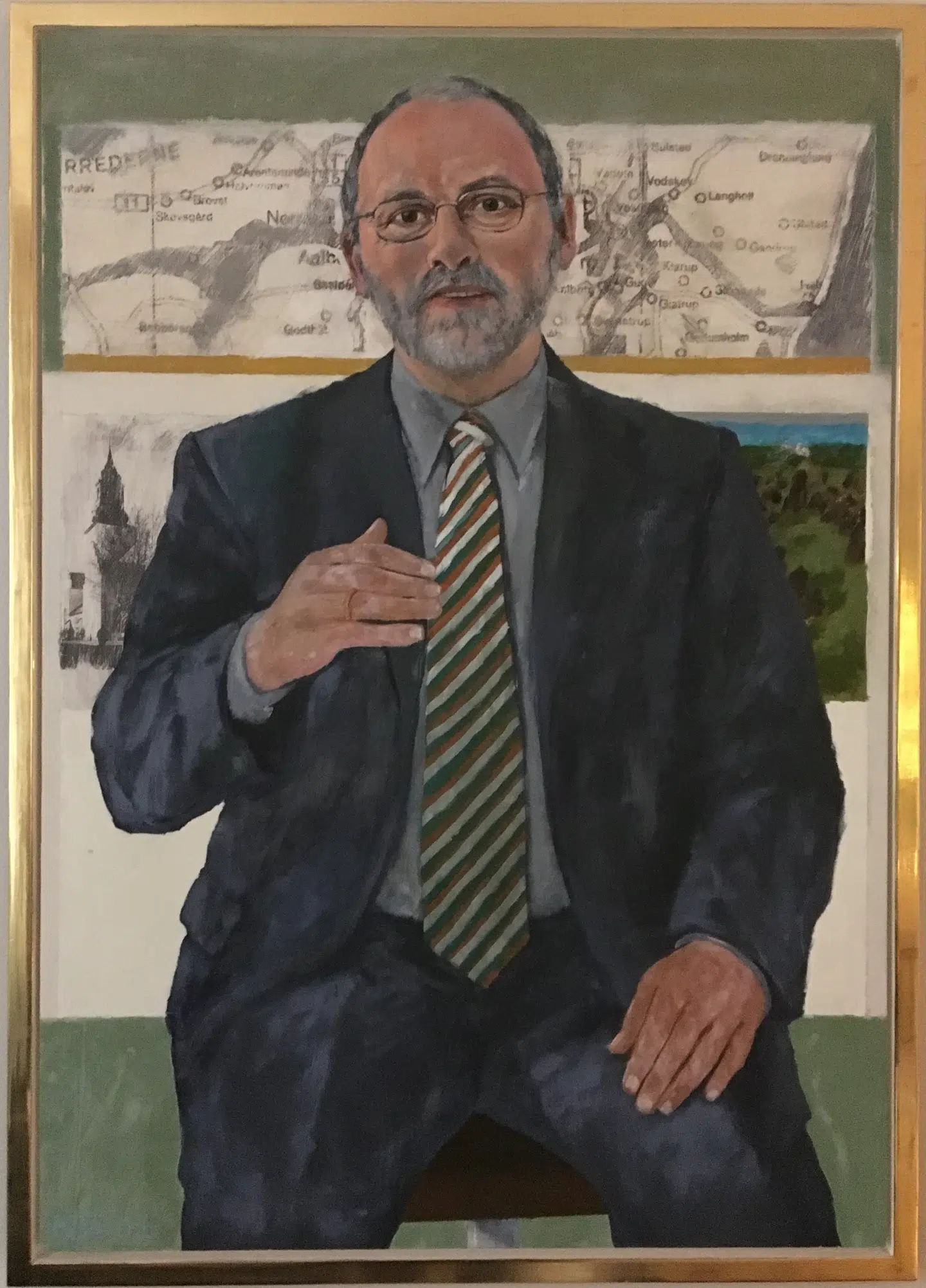 Billedet er malet af Niels Winkel.