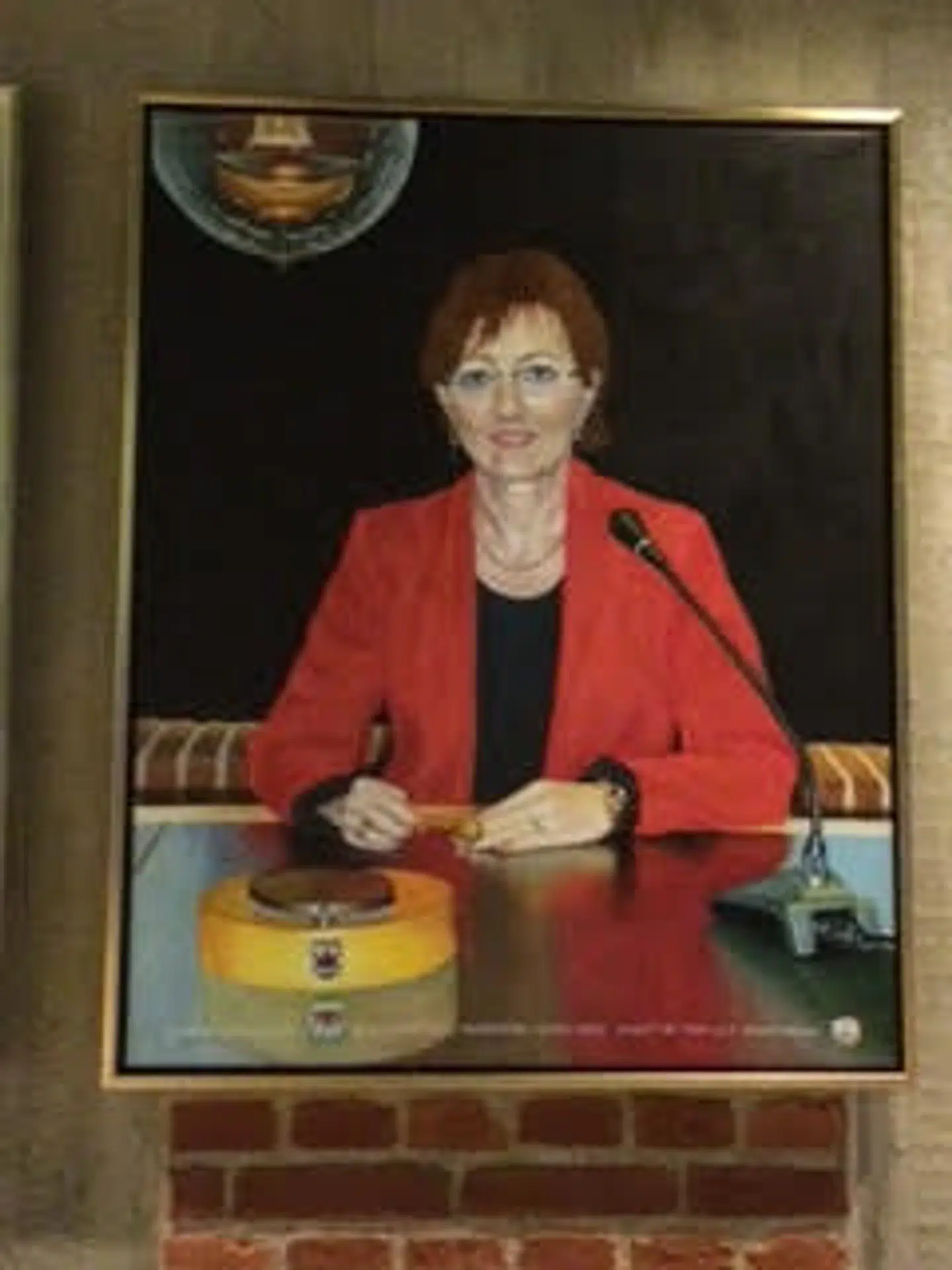 Billedet er malet af Finn Ulf Grabowski.