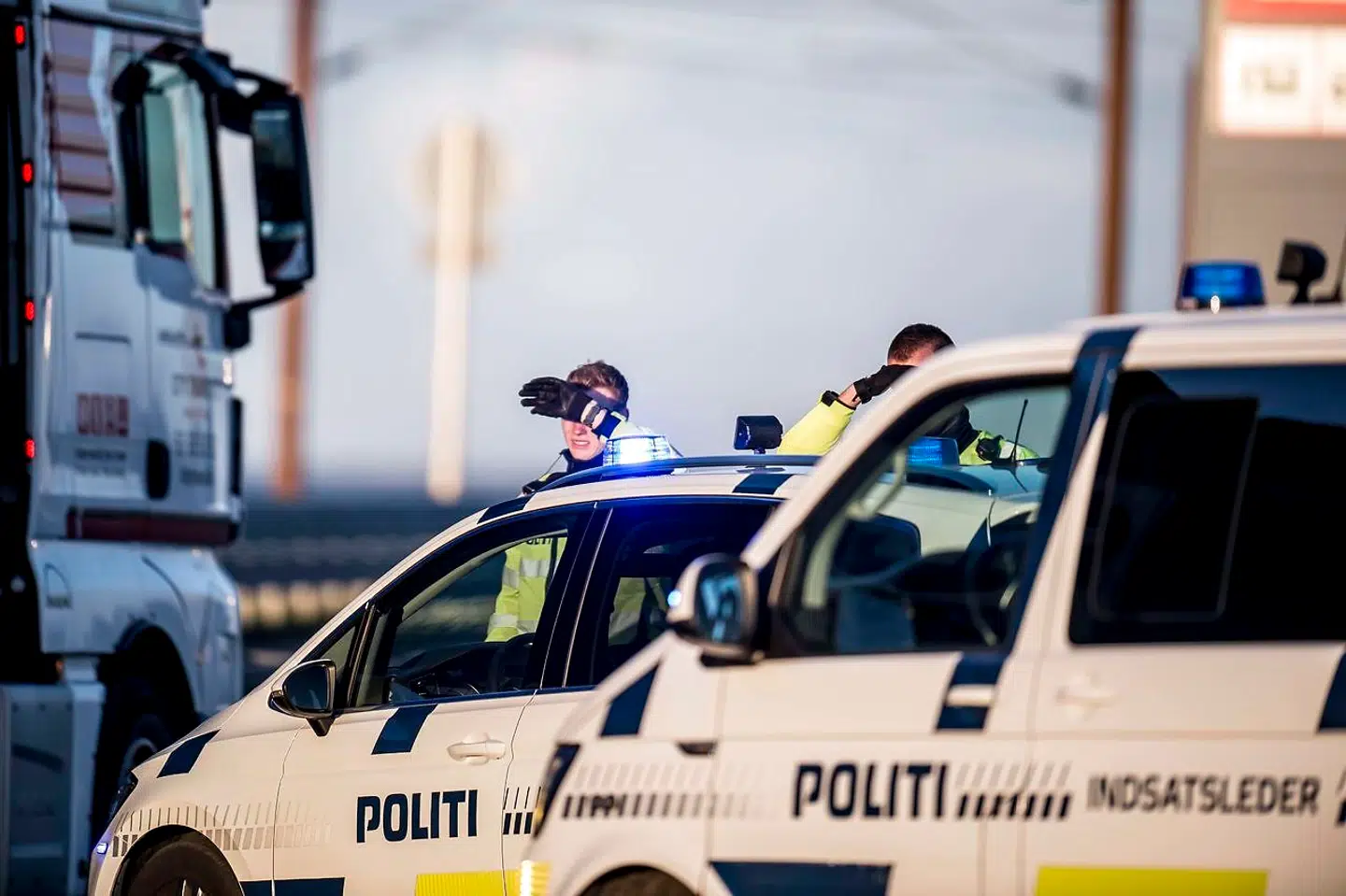 28. september 2018 afspærrede politiet store dele af landet i jagten på en formodet iransk dødspatrulje, der angiveligt var ude efter eksil-iranere, der holder til i Ringsted. Arkivfoto: Mads Claus Rasmussen/Ritzau Scanpix